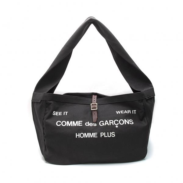 コムデギャルソン オムプリュスcomme Des Garcons Homme Plus キャンバスメッセンジャーバッグ 黒 メンズ K プレイフル Yahoo ショッピング店 通販 Yahoo ショッピング