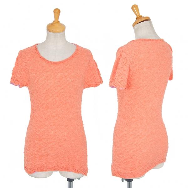 【美品】HAAT HEART/イッセイミヤケハート/2/半袖カットソー ISSEY MIYAKE イッセイミヤケ ハートISSEY HaaT だまデザイン