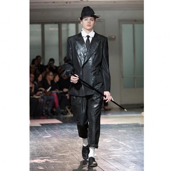 ヨウジヤマモト プールオムYohji Yamamoto POUR HOMME ポリシャイニー