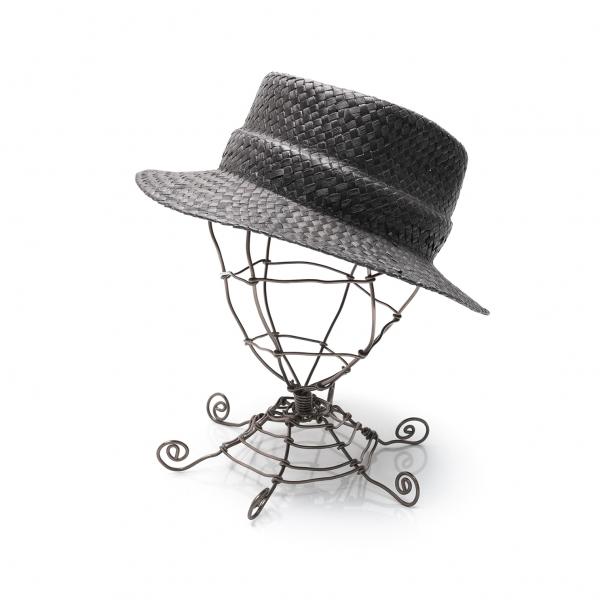 コムデギャルソンcomme Des Garcons ストローハット 黒 レディース K プレイフル Yahoo ショッピング店 通販 Yahoo ショッピング