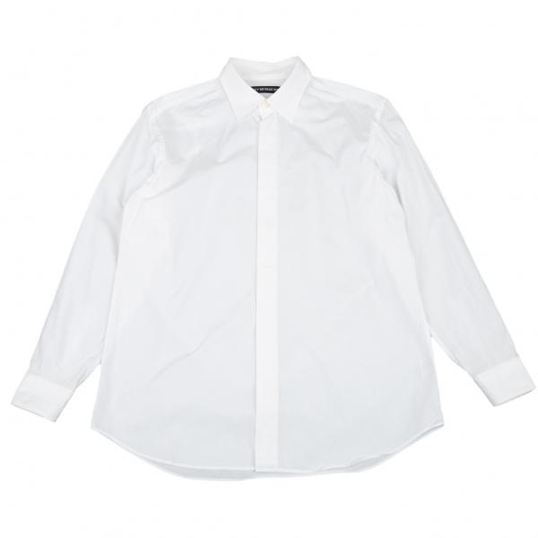 イッセイミヤケ メンissey Miyake Men コットン比翼シャツ 白2 メンズ K プレイフル Yahoo ショッピング店 通販 Yahoo ショッピング