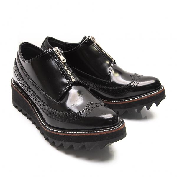 カヨ ナカムラ バイ ワイズkayo Nakamura By Y S シャークソールジップウイングチップシューズ 黒4 24位 レディース K プレイフル Yahoo ショッピング店 通販 Yahoo ショッピング