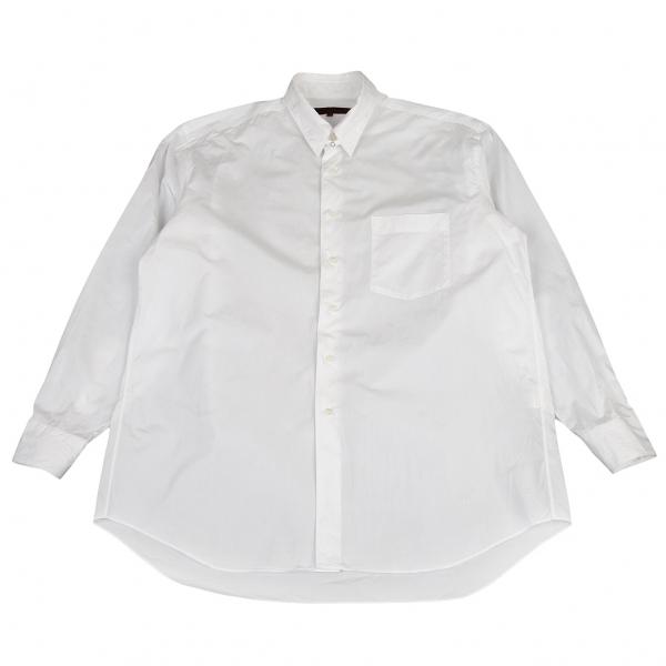 コムデギャルソン オムドゥcomme Des Garcons Homme Deux ボタンカラー長袖シャツ 白m メンズ K 0 プレイフル Yahoo ショッピング店 通販 Yahoo ショッピング