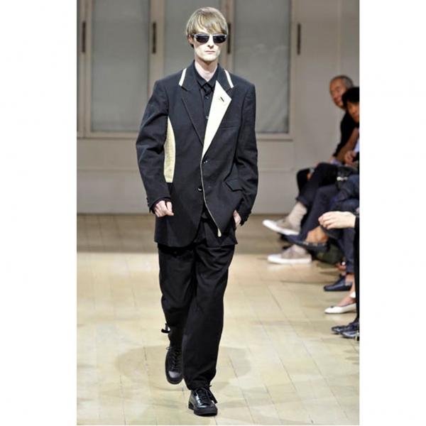 ヨウジヤマモト プールオムyohji Yamamoto Pour Homme 仮縫いデザインコットンリネンパンツ 黒4 メンズ K 766 プレイフル Yahoo ショッピング店 通販 Yahoo ショッピング