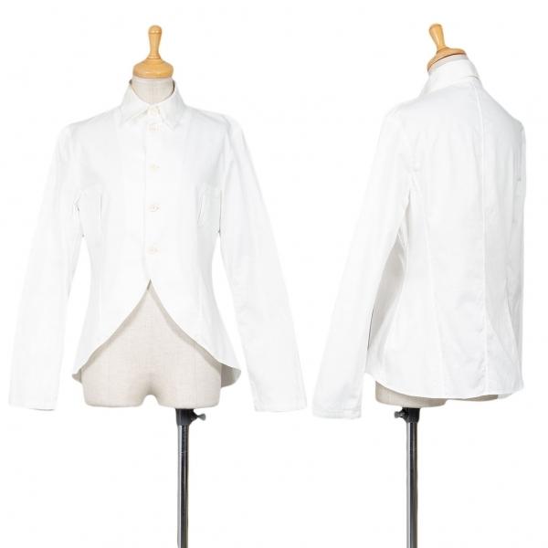 ヨウジヤマモト ノアールyohji Yamamoto Noir コットン燕尾シャツジャケット 白1 レディース K 108 プレイフル Yahoo ショッピング店 通販 Yahoo ショッピング