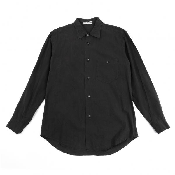 イッセイミヤケ メンissey Miyake White Men 顔料染めシワ加工コットンシャツ チャコールsーm メンズ K 4 プレイフル Yahoo ショッピング店 通販 Yahoo ショッピング