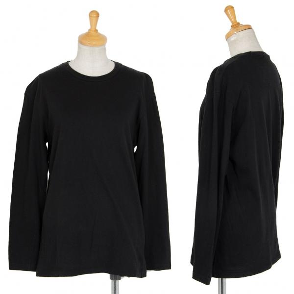 ワイズY's コットン長袖Tシャツ 黒M位 【レディース】 :K-91757:プレイ