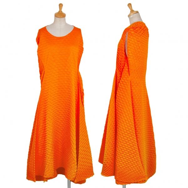 イッセイミヤケissey Miyake フレアーデザインノースリーブワンピース オレンジ４位 レディース K プレイフル Yahoo ショッピング店 通販 Yahoo ショッピング