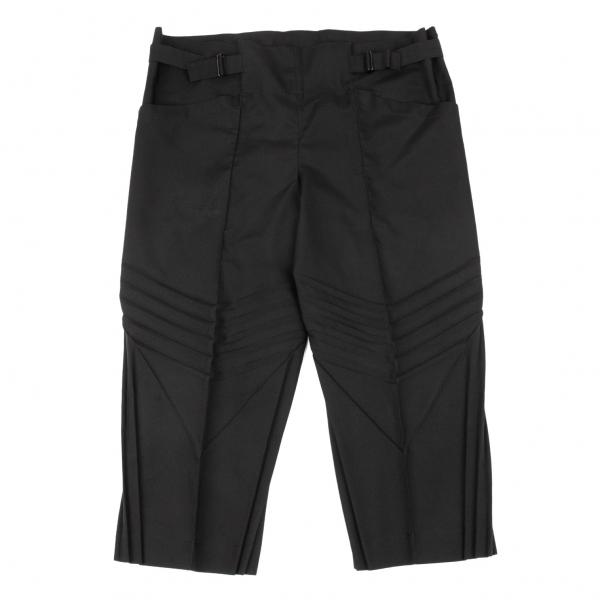 イッセイミヤケISSEY MIYAKE 132 5. プレスラインデザインパンツ 黒3 