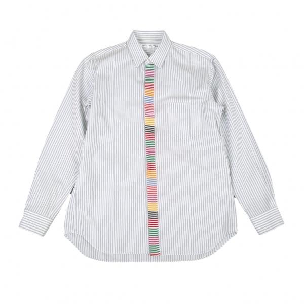 コムデギャルソン シャツCOMME des GARCONS SHIRT 前立ボーダー切替ストライプシャツ 白グレー他S 【メンズ】 :K-93464:プレイフル Yahoo!ショッピング店 - 通販 - Yahoo!ショッピング コムデギャルソン シャツCOMME des GARCONS SHIRT 前立ボーダー切替ストライプシャツ 白グレー他S 【メンズ】 :K-93464:プレイフル Yahoo!ショッピング店 - 通販 - Yahoo!ショッピング
