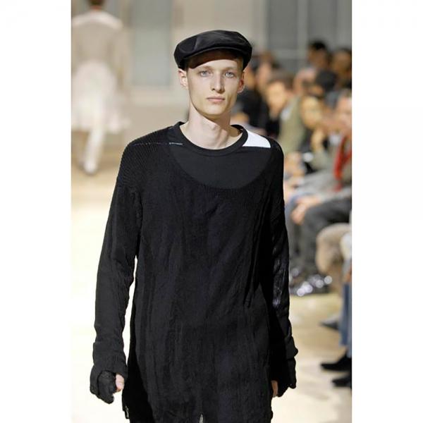 ヨウジヤマモト プールオムYohji Yamamoto POUR HOMME バイカラー切替T