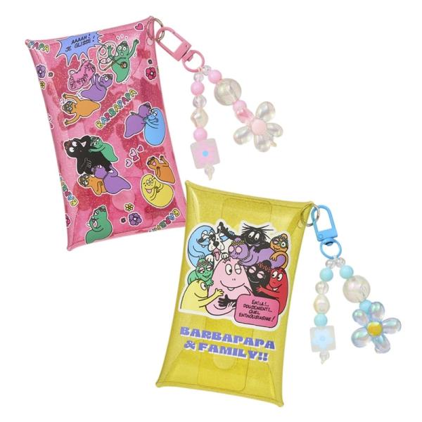 BARBA BARBAPAPA バーバパパ チャーム付きクリアマルチケースS