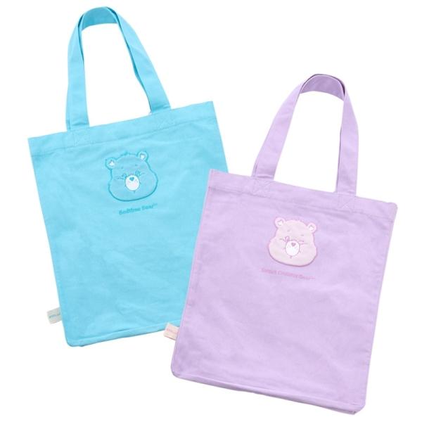 台湾 gracegift×Care Bears キルティングエア トートバッグ S