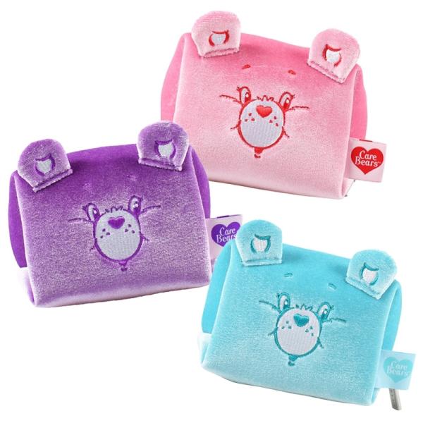 ケアベア SKINNYDIP スキニーディップ Care Bears ベロアポーチ