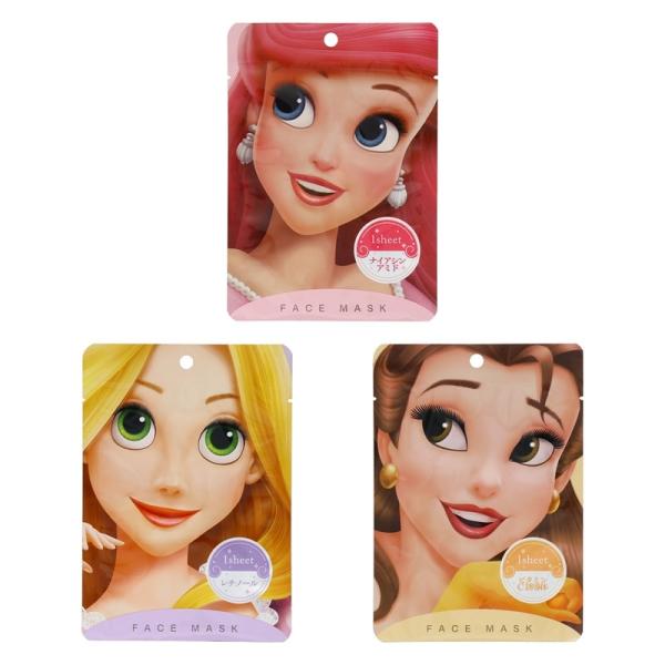 Disney ディズニー フェイスマスク プリンセス : PLAZA