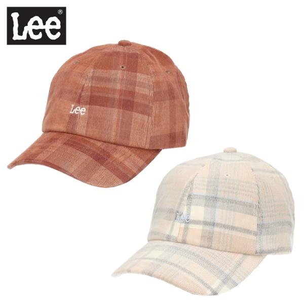 Lee リー チェックコーデュロイキャップ