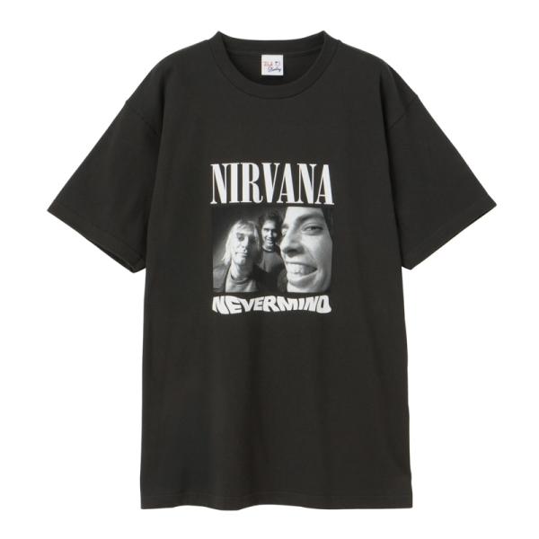 NIRVANA Tシャツ 黒 NIRVANA（MAMMUT） NIRVANA / ニルヴァーナ Tシャツ スミクロ