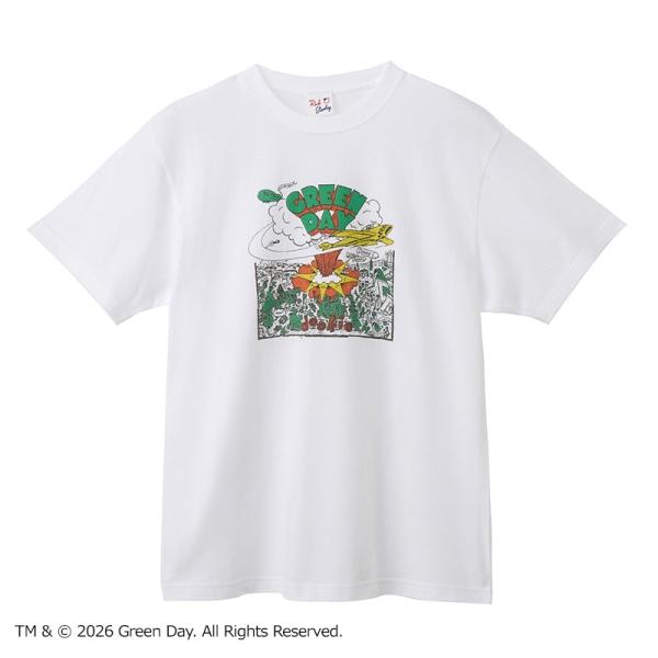 GREENDAY / グリーンデイ Tシャツ ホワイト (ワイド) : PLAZA