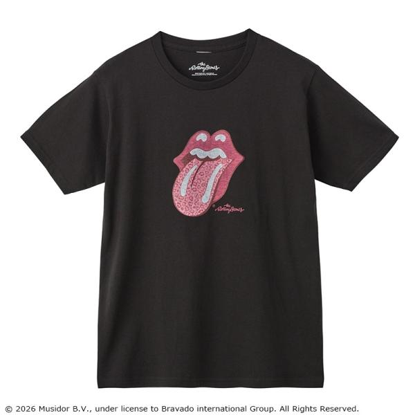 The Rolling Stones Tシャツ Lサイズ ブラック Tシャツ メンズ ブランド ローリングストーンズ バンドT ブラック 黒T