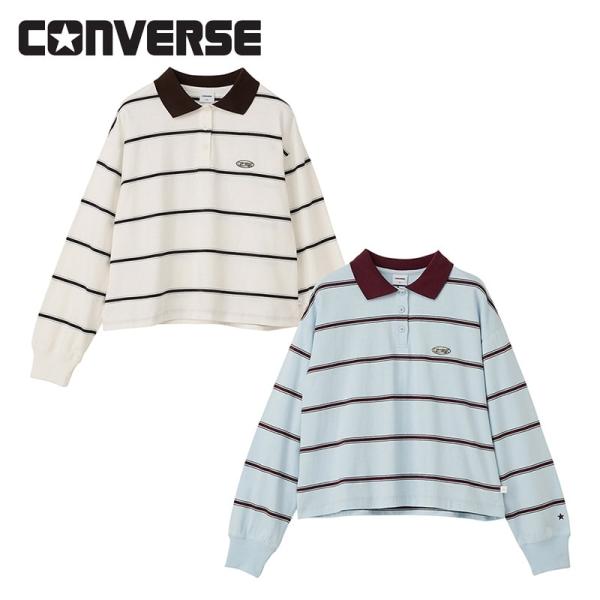 CONVERSE コンバース ボーダー ポロTシャツ