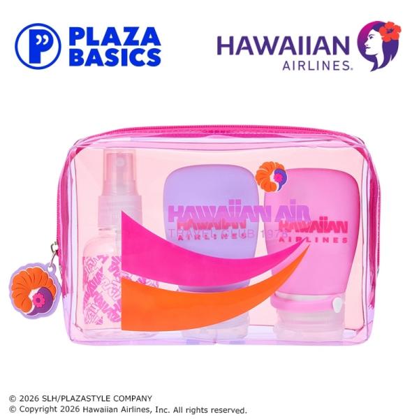 PLAZA BASICS HAWAIIAN AIRLINES ハワイアン航空 ミニリフィルボトル3P