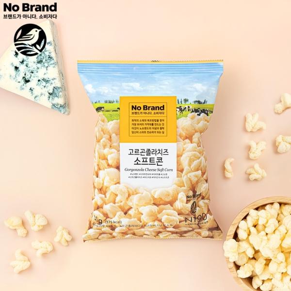 2026年2月13日(金)までPLAZA先行販売！韓国の大型マート「emart（イーマート）」のオリジナルブランド「No Brand」から、ゴルゴンゾーラチーズスナックがラインアップ。軽い食感のソフトコーンスナックに、ゴルゴンゾーラチーズの...