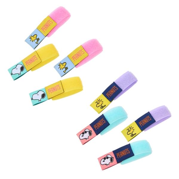 コンバインクリップ ケーブルホルダー 4個入 スヌーピー コミカルシーンズ ピーナッツ サンスター文具 コードホルダー