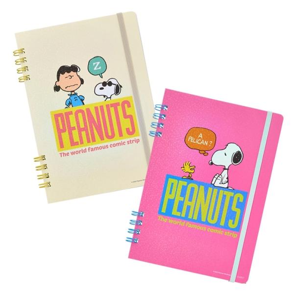 SNOOPY（スヌーピー） PEANUTS WリングノートB6 COMICAL SCENES 2