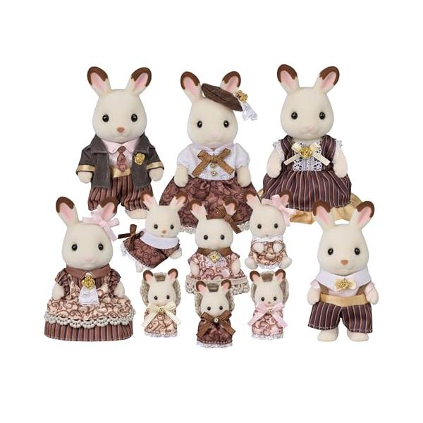 40周年・Style:40周年PatternName:ショコラウサギファミリー アニバーサリーセット・40周年を記念した特別な商品です・こちらの商品は一時的に在庫切れとなっても、継続して生産・販売を予定しております・(C) EPOCH