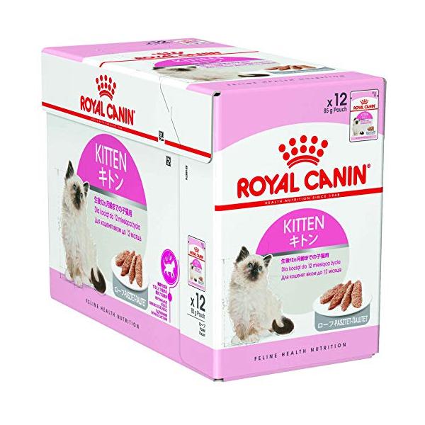 他サイト： ロイヤルカナン キトン ローフ （猫専用ウェットフード 子猫用）85g×12個の商品画像