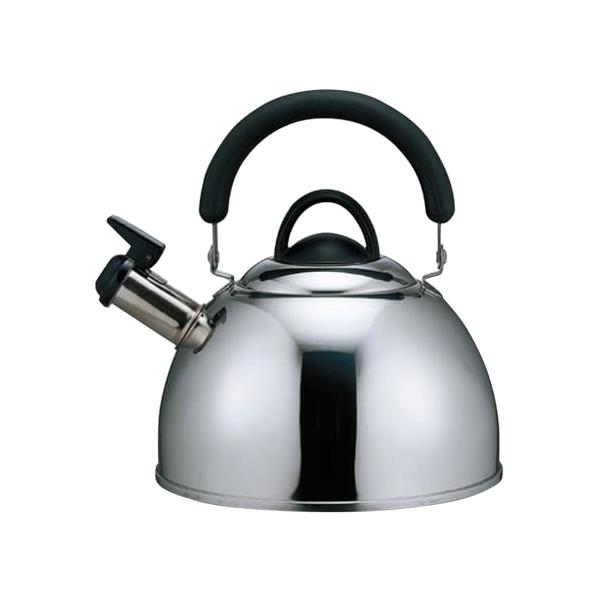 他サイト： 貝印 KAI やかん 笛吹 ケトル 2.5L IH対応 ガス火対応 日本製 サビにくい シルバー シェフトロン DY5056の商品画像