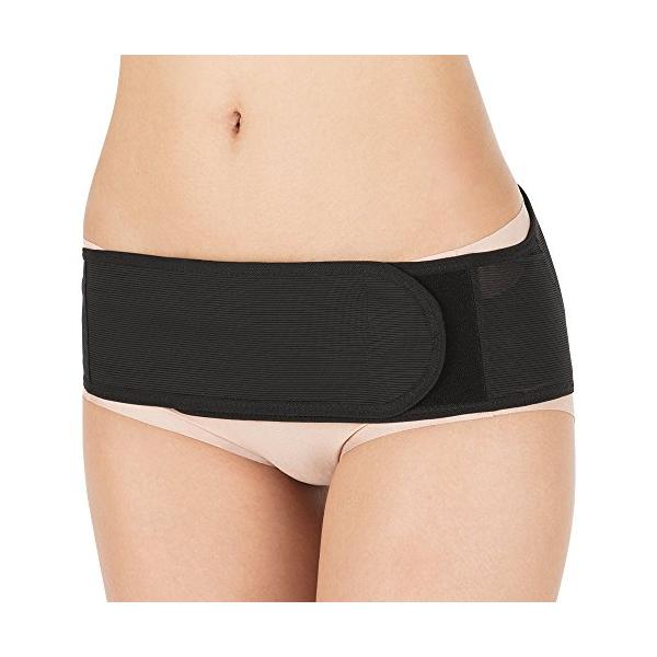 他サイト： ピジョン Pigeon 出産したら締める 骨盤ベルト ブラック LLサイズの商品画像