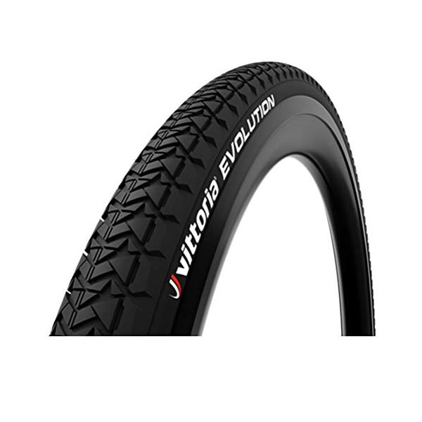 他サイト： Vittoria(ビットリア) タイヤ エボリューション evolution26x1.90 ブラック クリンチャー ワイヤービード 790g Mの商品画像