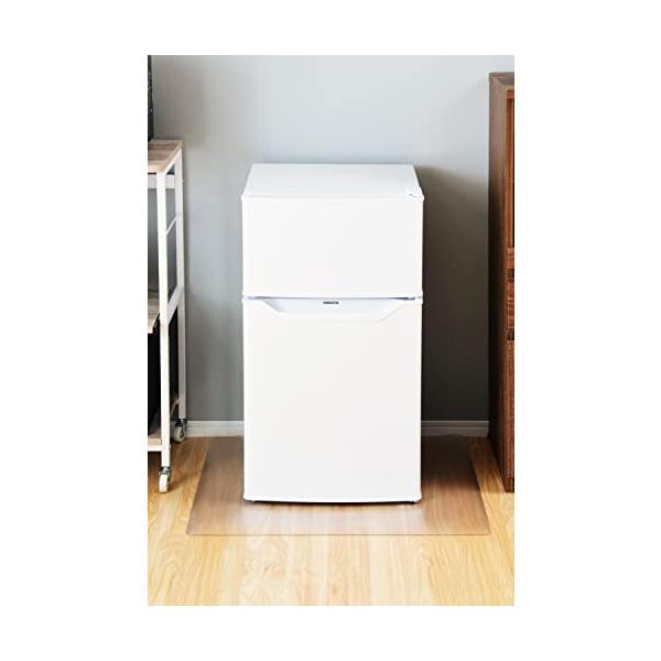 他サイト： [山善] 冷蔵庫マット 傷防止マット 幅70×奥行75cm 厚さ2mm PVC 耐熱 防水 軽量 凹み防止 CFM-7075(S) 賃貸の商品画像