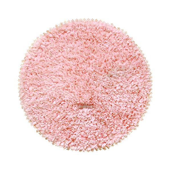 ピンク/約47cm×47cm/-・パッケージ個数:1・サイズ:約47cm×47cm・マットの高さ:約22mm・素材:パイル糸 ポリエステル75%・アクリル15%・複合繊維(ポリプロピレン・ポリエチレン)10%、レース ポリエステル100%・...