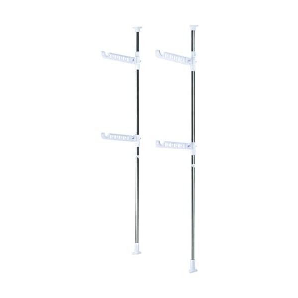 05_突っ張り01_室内用/09_PS-19(幅4.5×奥行46×高さ189~260.5cm)/PS-19・Color:01_室内用Size:09_PS-19(幅4.5×奥行46×高さ189~260.5cm)Style:05_突っ張り・パッ...