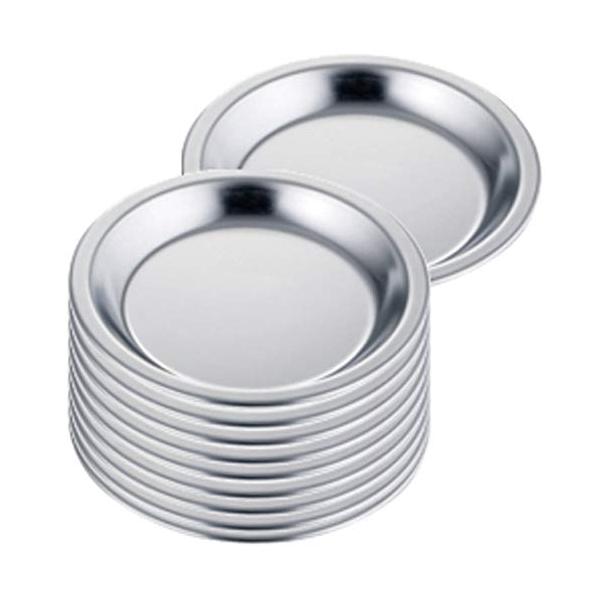 他サイト： AG 18-0 ステンレス パイ皿 No.6 10枚セット 92906の商品画像