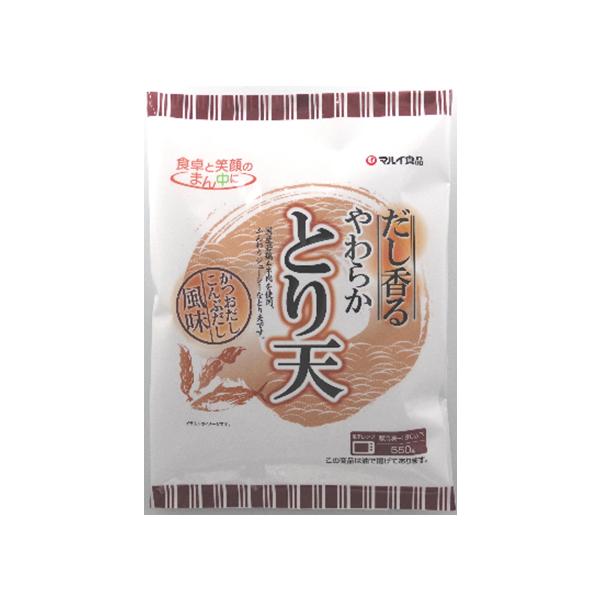 国産若鶏のムネ肉を使用したとり天です。「かつおだし」と「北海道産真こんぶのだし」を使用しだし感を高め、旨味成分の相乗効果で素材の美味しさを引き立てています。肉の下味には「超特選こいくちしょうゆ」「瀬戸内の藻塩」を加え、コクのあるとり天に仕上...