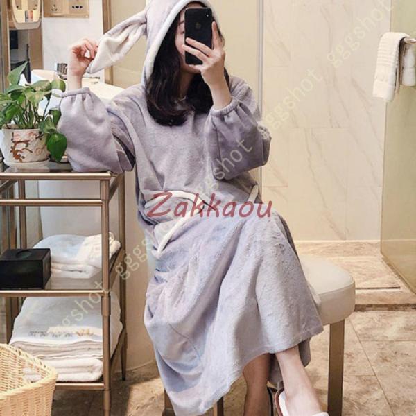 パジャマ 着ぐるみ もこもこ レディース ルームウェア 着ぐるみパジャマ ナイトウェア 大人可愛い 部屋着 リラックスウェア ネグリジェ 着る毛布 フード付き