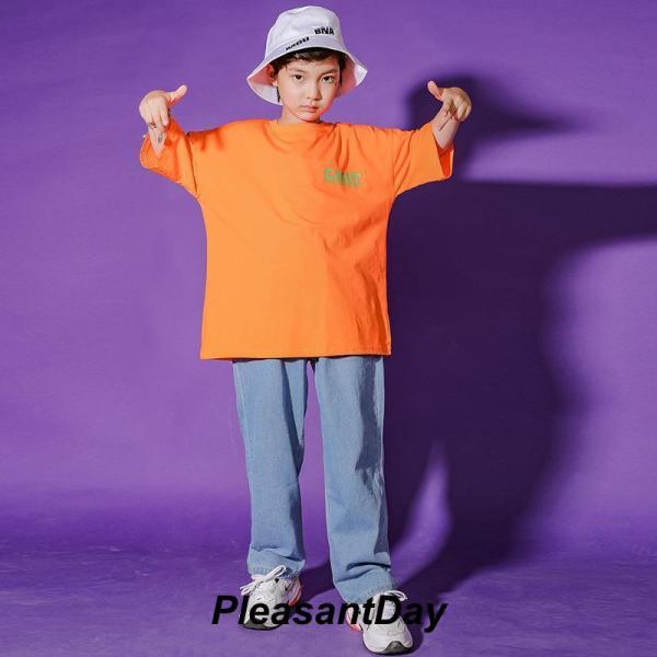 ダンス服装 体操服 JAZZ DANCE tシャツ スウェット キッズチアリーダー hiphop ヒップホップ 女の子 ステージ衣装 ダンスウェア 子供 応援団 運動会 甲子園 チアガール衣装 舞台演出服　おしゃれ　ストリート系　B系　K-...