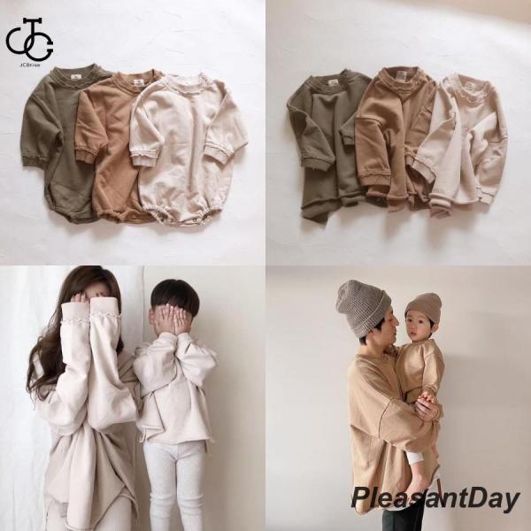 リンクコーデや子供とお揃いコーデが楽しい?程よいオーバーサイズでシンプルながらファッション感たっぷり！着心地も快適。家族揃いで幸せ感たっぷり！家族旅行、撮影、運動会、お出かけに注目されるに間違いなし。結婚記念日、誕生日、お祭り、イベントなど...