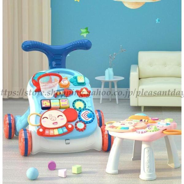 ★ベビーウォーカーつかまり立ちやよちよち歩きを始めた赤ちゃんのサポートをしてくれる手押し車。★知育玩具付き こどもが夢中になる様々な知育玩具付きなので、歩けるようになった後も長く遊べるアイテムです。★安心~安全へのこだわりお子さまが安心して...