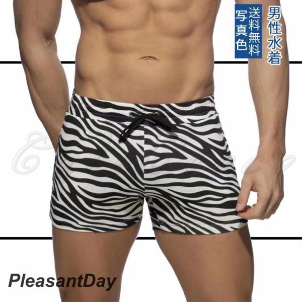 水着 メンズ 大きいサイズ シマウマ 速乾 海パン 水泳パンツ フィットネス 練習用 スイムウェア 膝上 インナーパンツ 短パン 夏 スポーツ 性