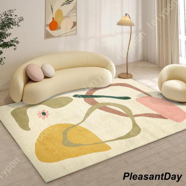 【ご来店ありがとうございます】 1.一年中快適ラグ 夏場の冷房、冬は床暖房 ホットカーペット対応 ラグマットはポリエステルを採用し、サラッとした触り心地で、冬は暖かく（耐熱試験も合格済みのでホットカーペット?床暖房に対応）、夏はサラサラので...