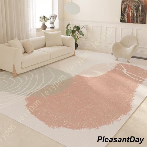 【ご来店ありがとうございます】 1.一年中快適ラグ 夏場の冷房、冬は床暖房 ホットカーペット対応 ラグマットはポリエステルを採用し、サラッとした触り心地で、冬は暖かく（耐熱試験も合格済みのでホットカーペット?床暖房に対応）、夏はサラサラので...