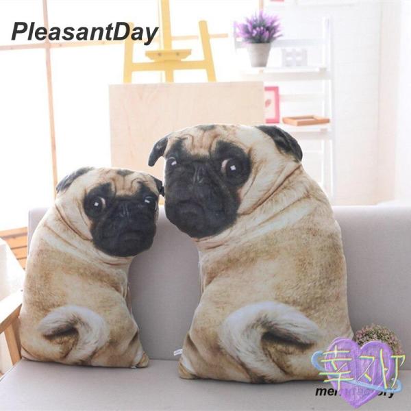 クッション パグ グッズ 雑貨 ぬいぐるみ 大サイズ 犬 Pug goods