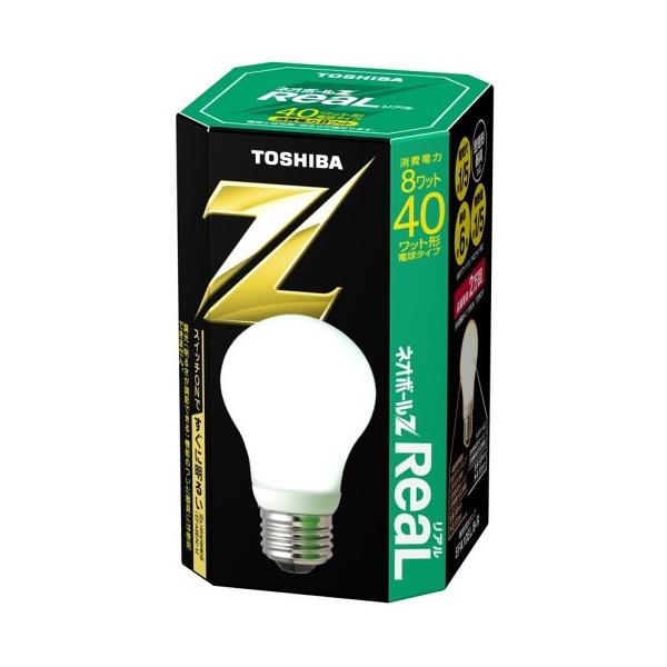 東芝 ネオボールZリアル 電球形蛍光ランプ 電球40ワットタイプ 東芝 ネオボールZリアル 電球形蛍光ランプ 電球40ワットタイプ