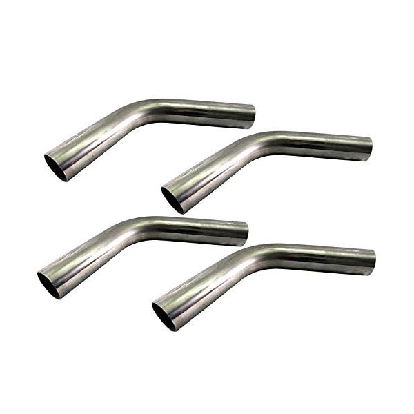 BRIGHTZ 60.5Φ 60度 ステンレス 曲げパイプ 1.2mm厚 4PC 【 CUR BRIGHTZ 60.5Φ 60度 ステンレス 曲げパイプ 1.2mm厚 4PC 【 CUR