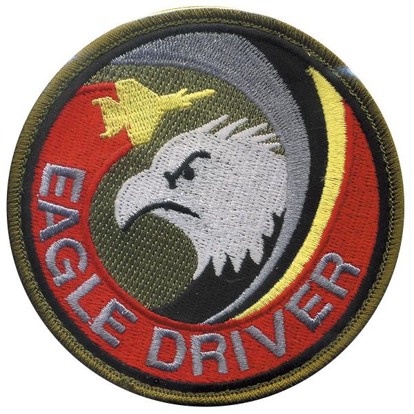 パッチ 航空自衛隊 F-15 イーグルドライバー PA114-TN 空自 EAGLE