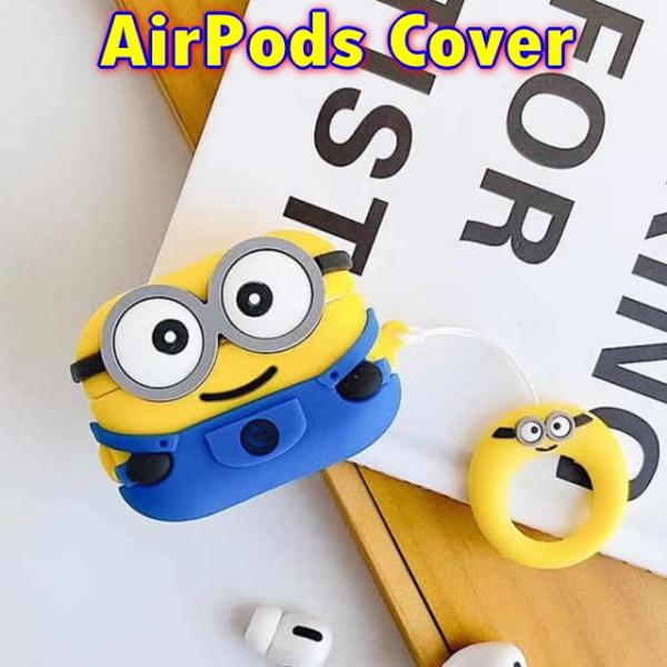 かわいいミニオン ボブデザインairpodspro専用 シリコーンカバー エアーポッズミニオンズケース指にはめられるリング付 そのまま充電もok Pb265 プレンヌ 通販 Yahoo ショッピング